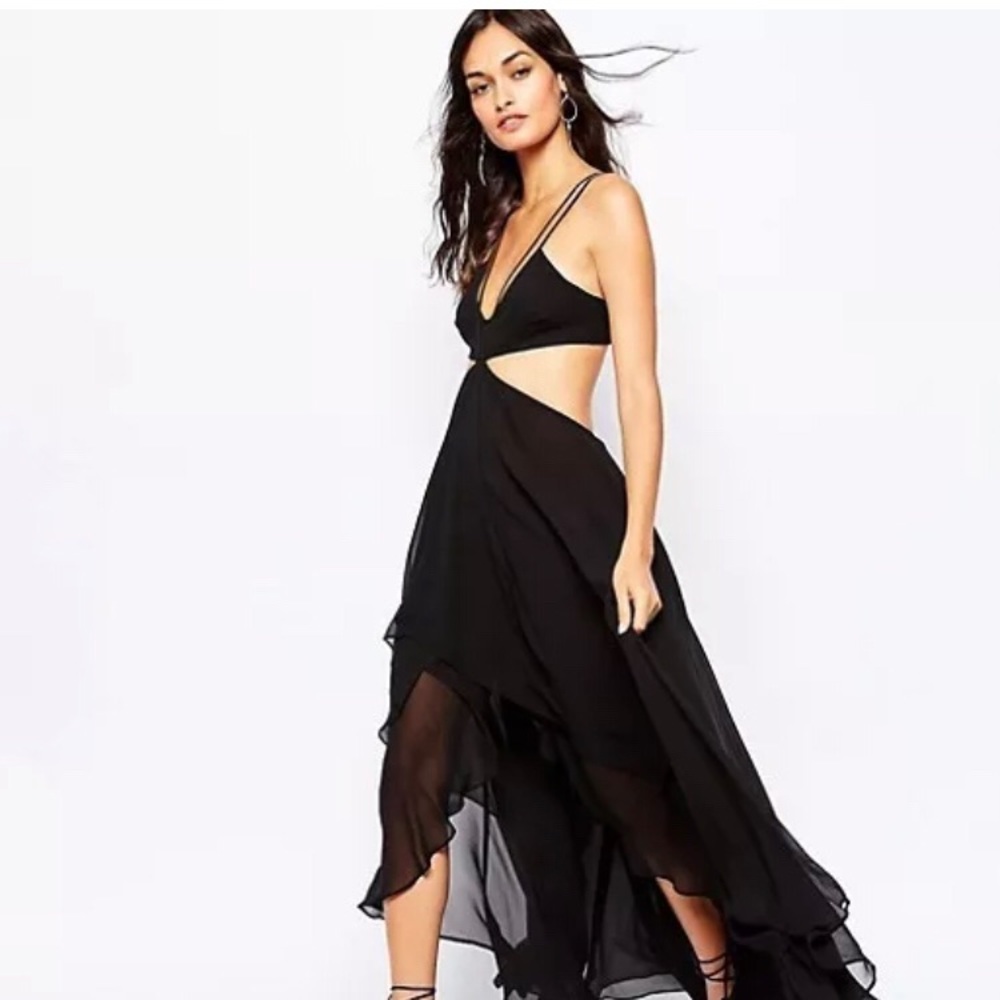 The Jetset Diaries Sandstorm Cutaway Maxi Dress